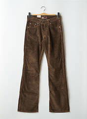 Pantalon droit marron TEDDY SMITH pour femme seconde vue