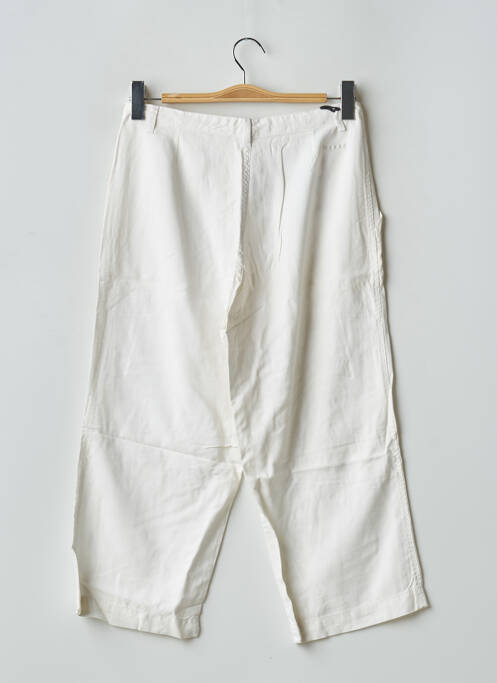 Pantacourt blanc SCHOOL RAG pour femme