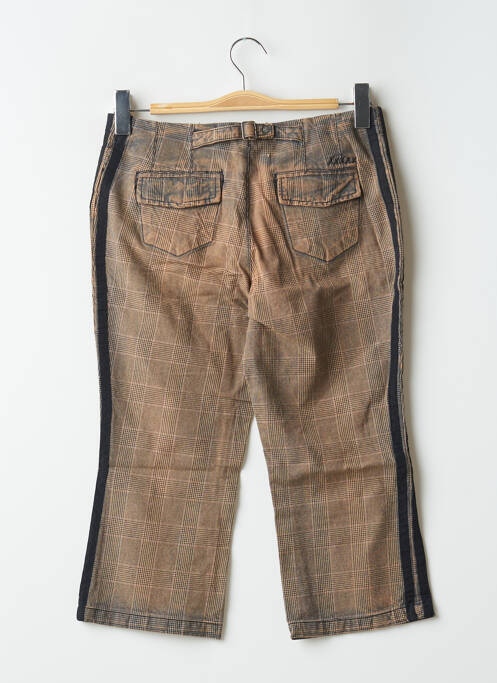 Pantacourt marron SCHOOL RAG pour femme