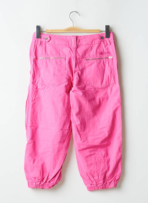 Pantacourt rose TEDDY SMITH pour femme