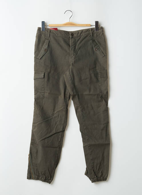 Pantalon cargo vert TEDDY SMITH pour femme