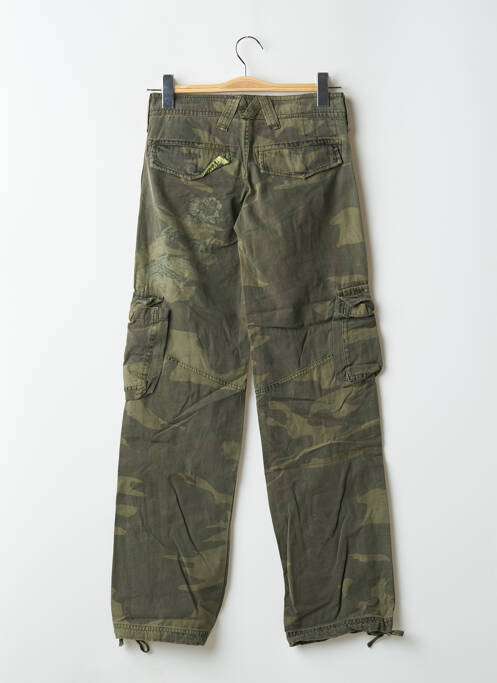 Pantalon cargo vert TEDDY SMITH pour femme