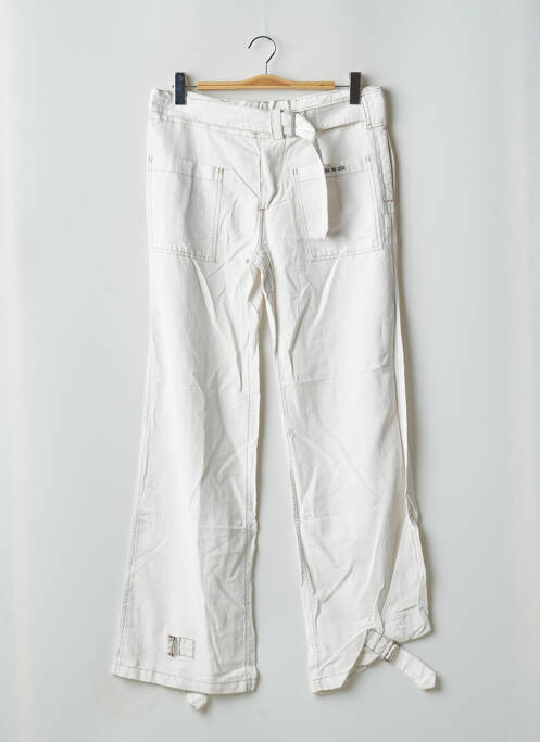 Pantalon droit blanc SCHOOL RAG pour femme