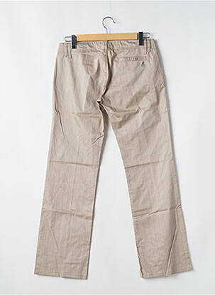 Pantalon chino tissage popeline taille normale gris FREEMAN T.PORTER femme