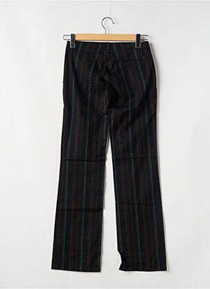 Pantalon chino tissage popeline taille normale noir FREEMAN T.PORTER femme