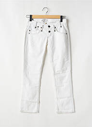 Jeans coupe slim tissage brut taille normale blanc FREEMAN T.PORTER femme