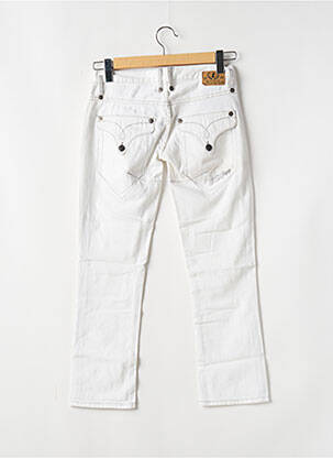Jeans coupe slim tissage brut taille normale blanc FREEMAN T.PORTER femme