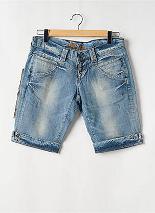 Short tissage denim taille normale bleu FREEMAN T.PORTER femme