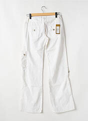 Pantalon cargo blanc FREEMAN T.PORTER pour femme seconde vue