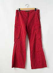 Pantalon cargo rouge FREEMAN T.PORTER pour femme seconde vue