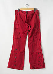 Pantalon cargo rouge FREEMAN T.PORTER pour femme seconde vue