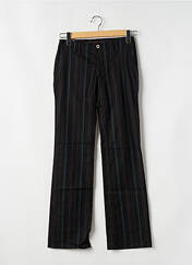 Pantalon chino noir FREEMAN T.PORTER pour femme seconde vue