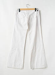 Pantalon flare blanc FREEMAN T.PORTER pour femme seconde vue