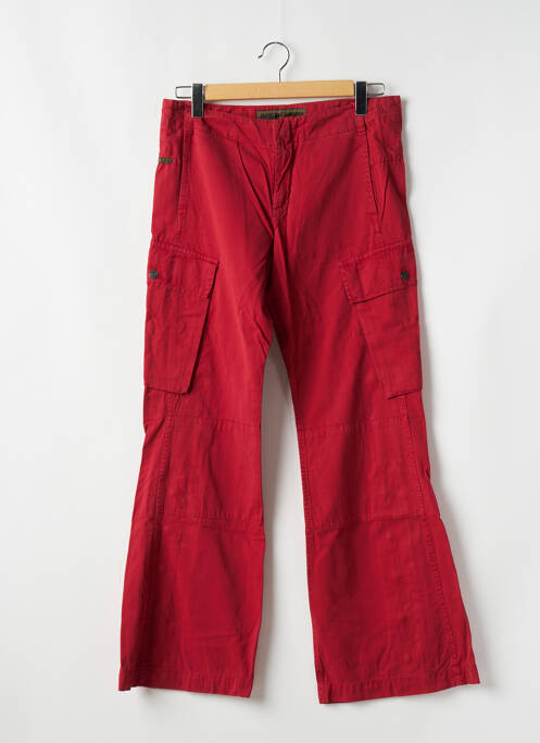 Pantalon cargo rouge FREEMAN T.PORTER pour femme