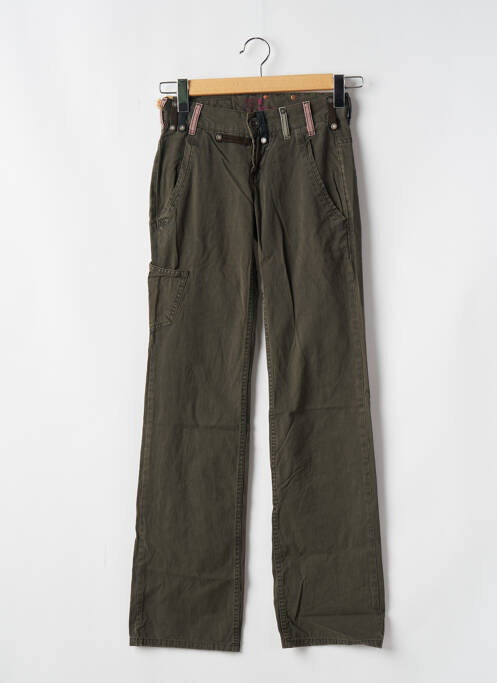 Pantalon cargo vert FREEMAN T.PORTER pour femme