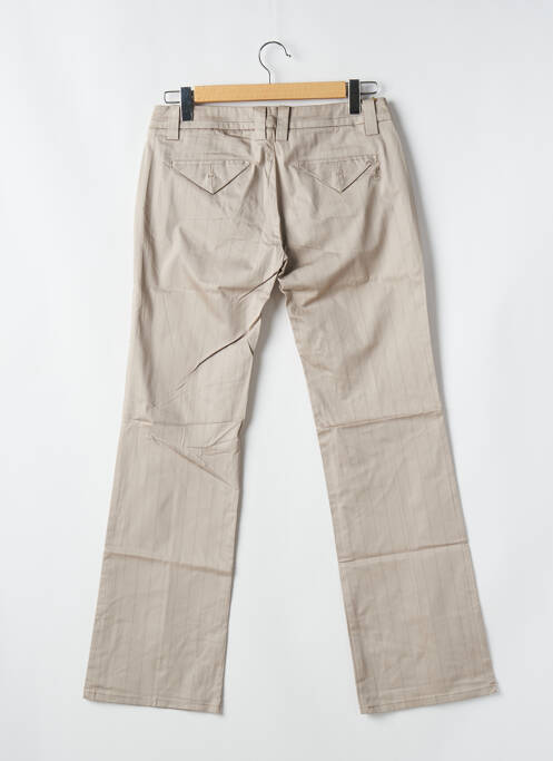 Pantalon chino beige FREEMAN T.PORTER pour femme