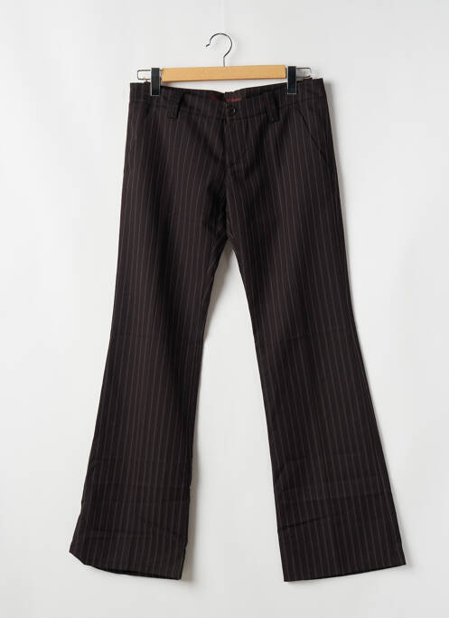 Pantalon chino marron FREEMAN T.PORTER pour femme