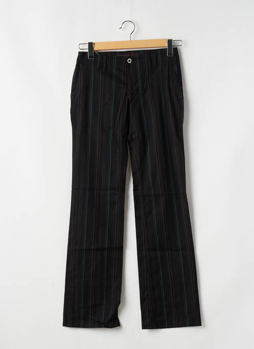 Pantalon chino noir FREEMAN T.PORTER pour femme