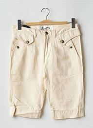 Bermuda taille basse taille basse beige APRIL 77 femme