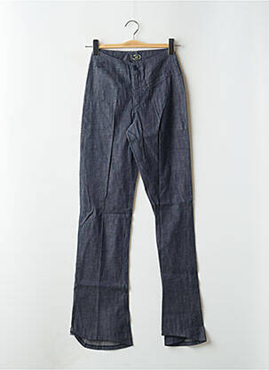 Jeans bootcut tissage brut taille basse bleu BE YOU K femme