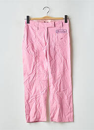 Pantacourt taille basse taille basse rose BE YOU K femme