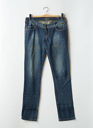 Jeans coupe slim tissage brut taille basse bleu BLEND SHE femme