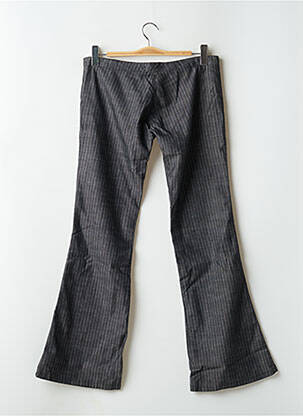 Pantalon flare taille basse taille basse bleu CIMARRON femme