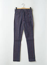 Jeans coupe slim stretch taille normale violet CHEAP MONDAY femme