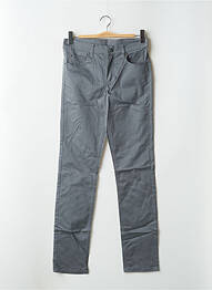 Pantalon slim tissage popeline taille normale gris CHEAP MONDAY femme