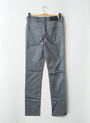 Pantalon slim tissage popeline taille normale gris CHEAP MONDAY femme