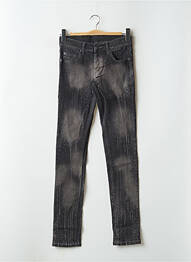 Jeans coupe slim taille basse taille basse gris CHEAP MONDAY femme