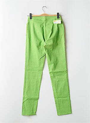 Pantalon slim taille basse taille basse vert CIMARRON femme
