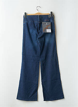 Jean coupe flare stretch taille basse bleu CIMARRON femme
