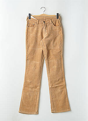 Pantalon slim stretch taille normale beige CIMARRON femme