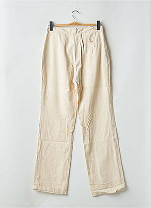 Pantalon chino tissage popeline taille basse beige CIMARRON homme