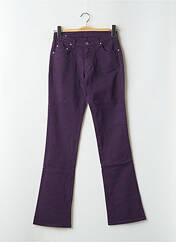 Pantalon flare violet CIMARRON pour femme seconde vue