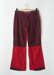 Pantalon large rouge CHEYENNE pour femme seconde vue