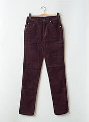 Pantalon slim violet CIMARRON pour femme seconde vue