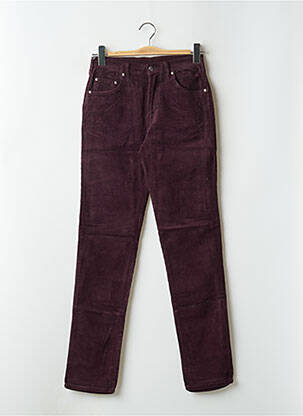 Pantalon slim violet CIMARRON pour femme