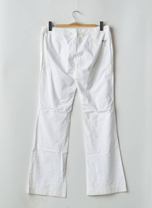 Pantalon flare blanc BE YOU K pour femme