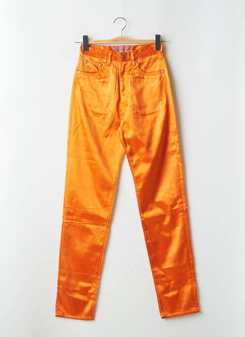 Pantalon slim orange BONAVENTURE pour femme