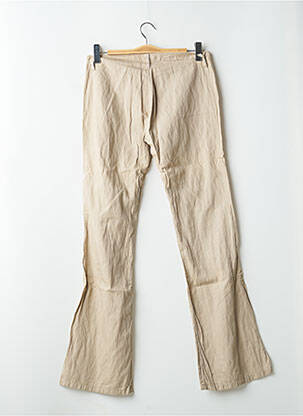 Pantalon flare taille normale taille normale beige SCHOOL RAG femme