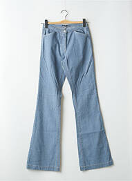 Jeans bootcut taille haute taille haute bleu SCHOOL RAG femme