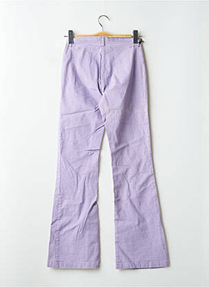 Jeans bootcut taille haute taille haute violet SCHOOL RAG femme