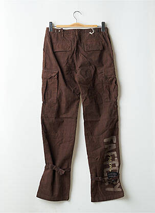 Pantalon cargo slim taille normale marron SCHOOL RAG femme