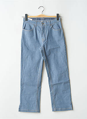 Jeans coupe slim poches taille haute bleu SCHOOL RAG femme