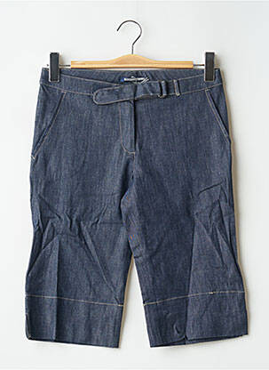 Corsaire tissage denim taille basse bleu SCHOOL RAG femme