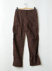 Pantalon cargo marron SCHOOL RAG pour femme seconde vue