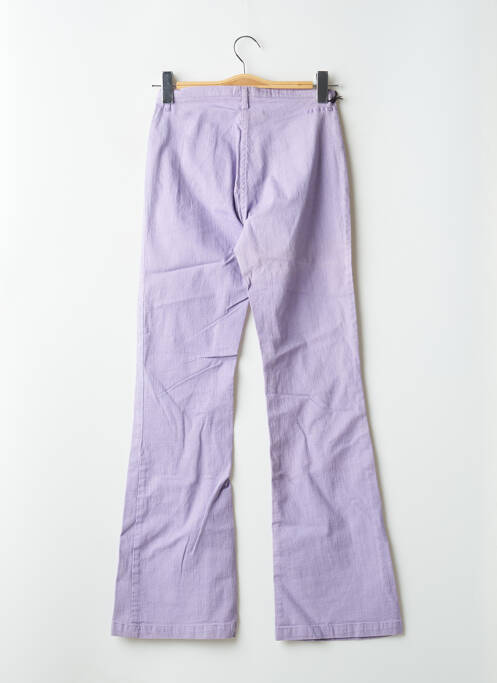 Jeans bootcut violet SCHOOL RAG pour femme