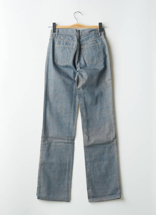 Jeans coupe droite bleu SCHOOL RAG pour femme